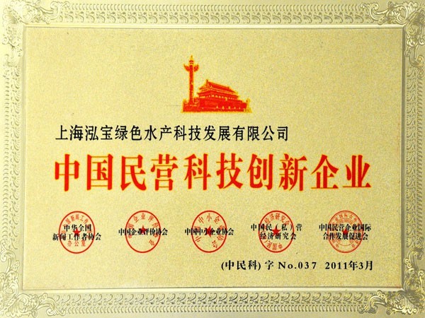 泓寶-2011年中國民營科技創新企業